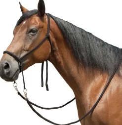 Tory Leather Bitless Poly Bridle with Reins