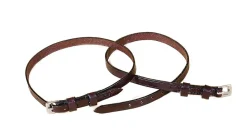 Tory Leather Double Keeper Spur Straps