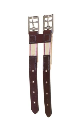 Tory Leather Girth Extender with Elastic