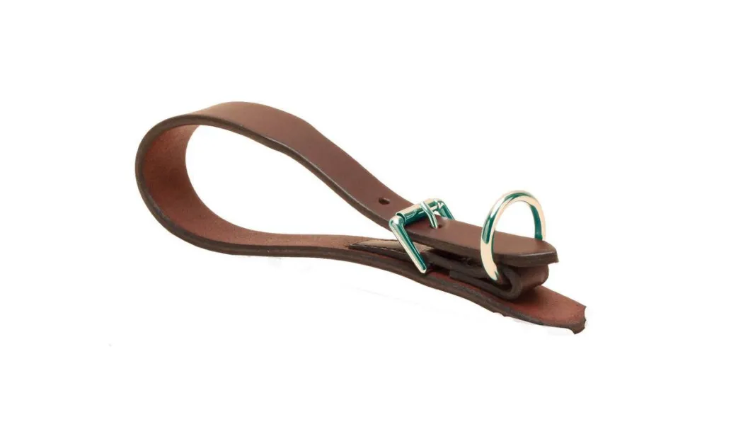 Tory Leather Girth Loop with Buckle
