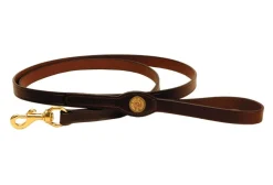 Tory Leather Shot Shell Leather Leash - 6 FT
