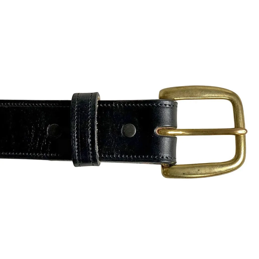 Tory Leather Stitched 1-1/2" Belt