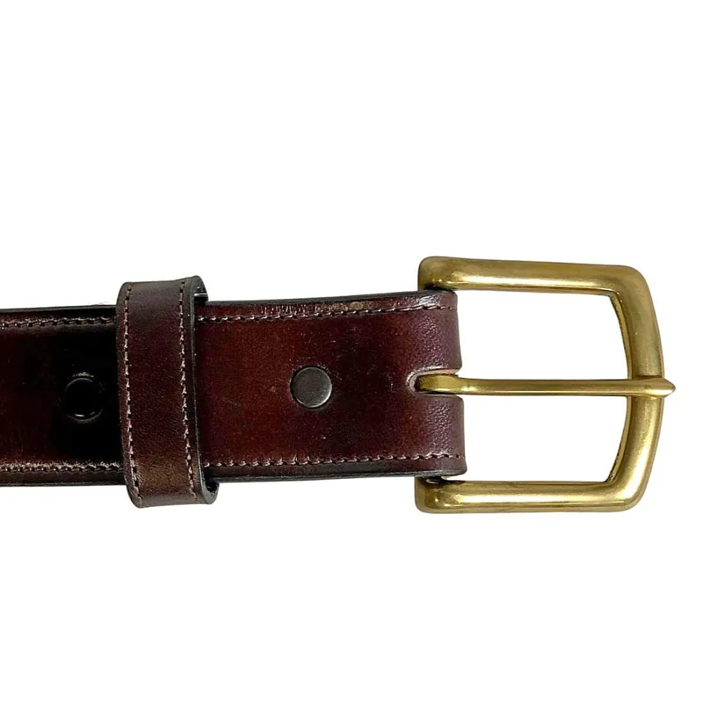 Tory Leather Stitched 1-1/2" Belt