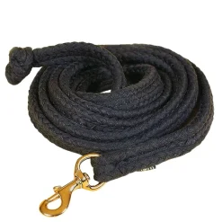 Tory Leather Wide Braided Cotton Lead Rope
