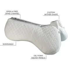 Total Saddle Fit SQUISH Jump Half Pad