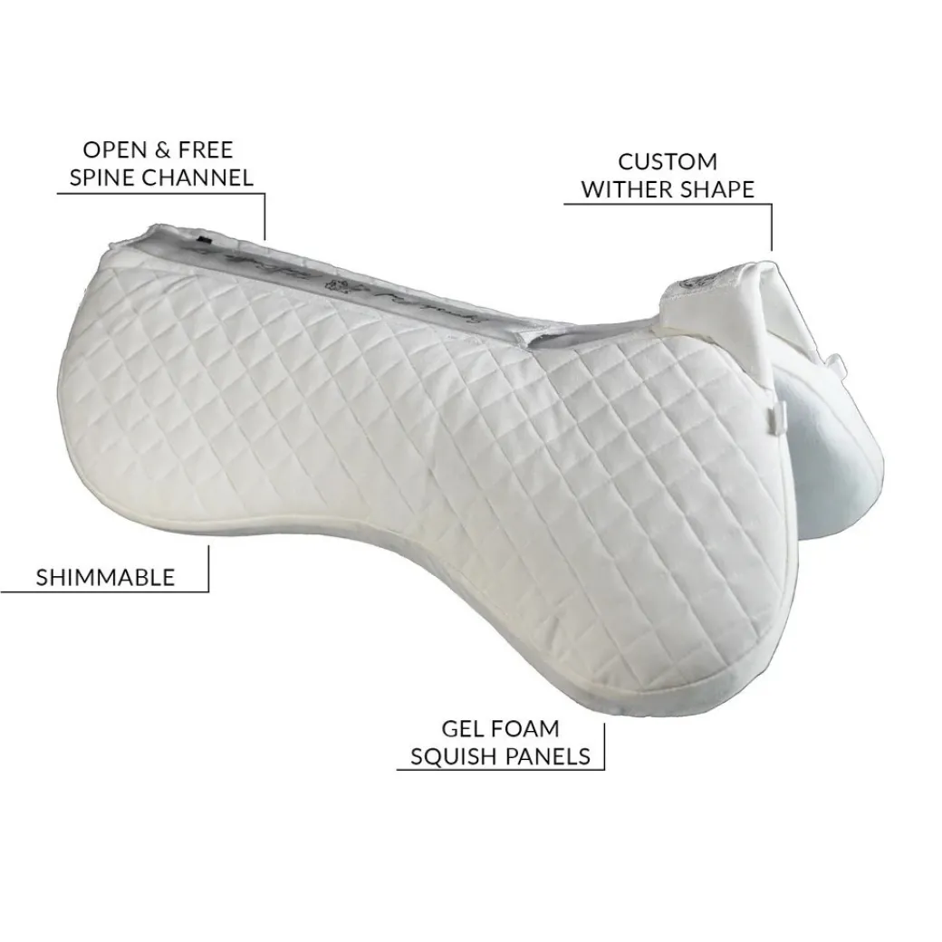Total Saddle Fit SQUISH Jump Half Pad