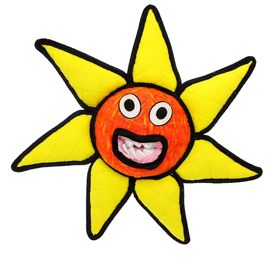 Tuffy Alien Ball Flower Dog Toy