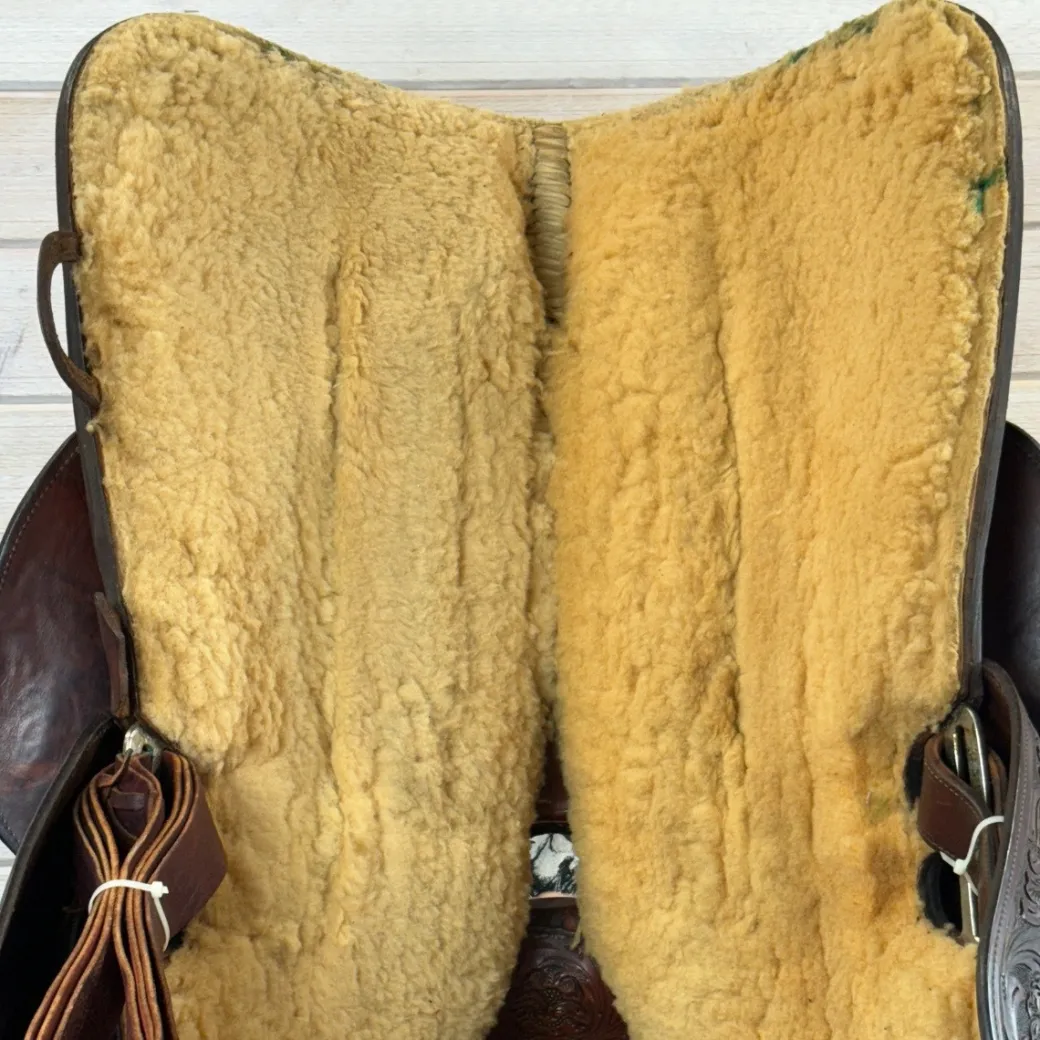 Used Billy Royal Western Equitation Saddle 15/W