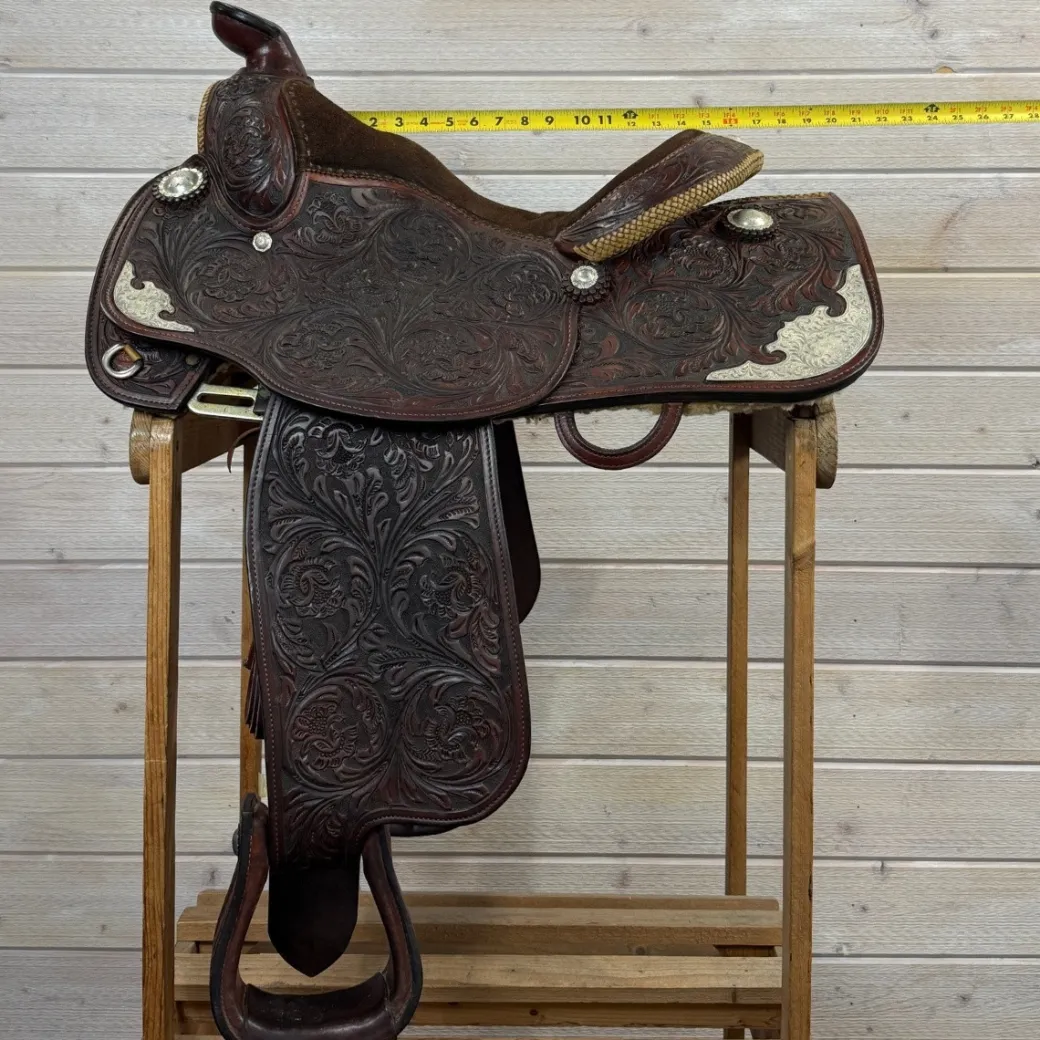 Used Billy Royal Western Equitation Saddle 15/W