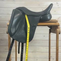 Used Sattlerei Dresch Verdades Dressage Saddle 17.5/W