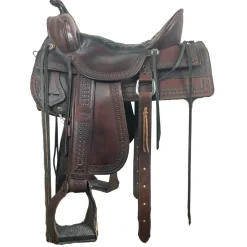 Used Tucker Old West Trail Saddle 16.5/M