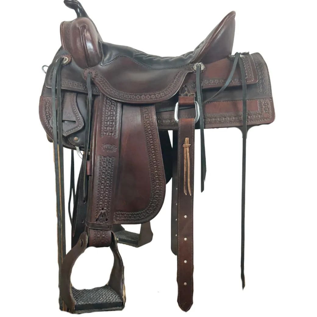 Used Tucker Old West Trail Saddle 16.5/M