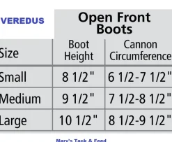 Veredus Olympus Vento Open Front Boots
