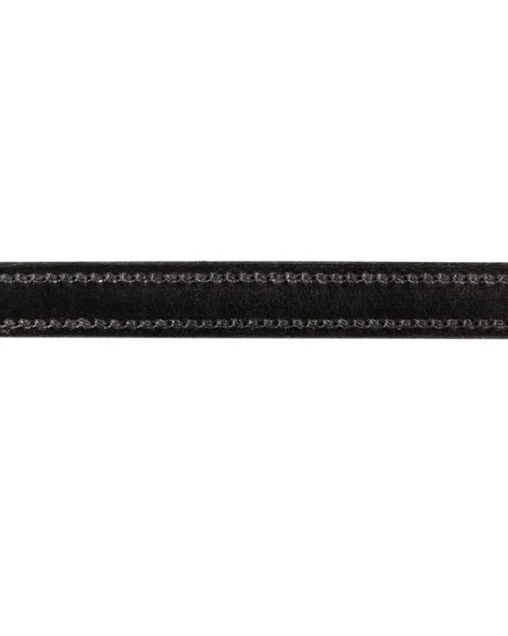 Walsh Fancy Stitch Leather Lead with 30" Chain