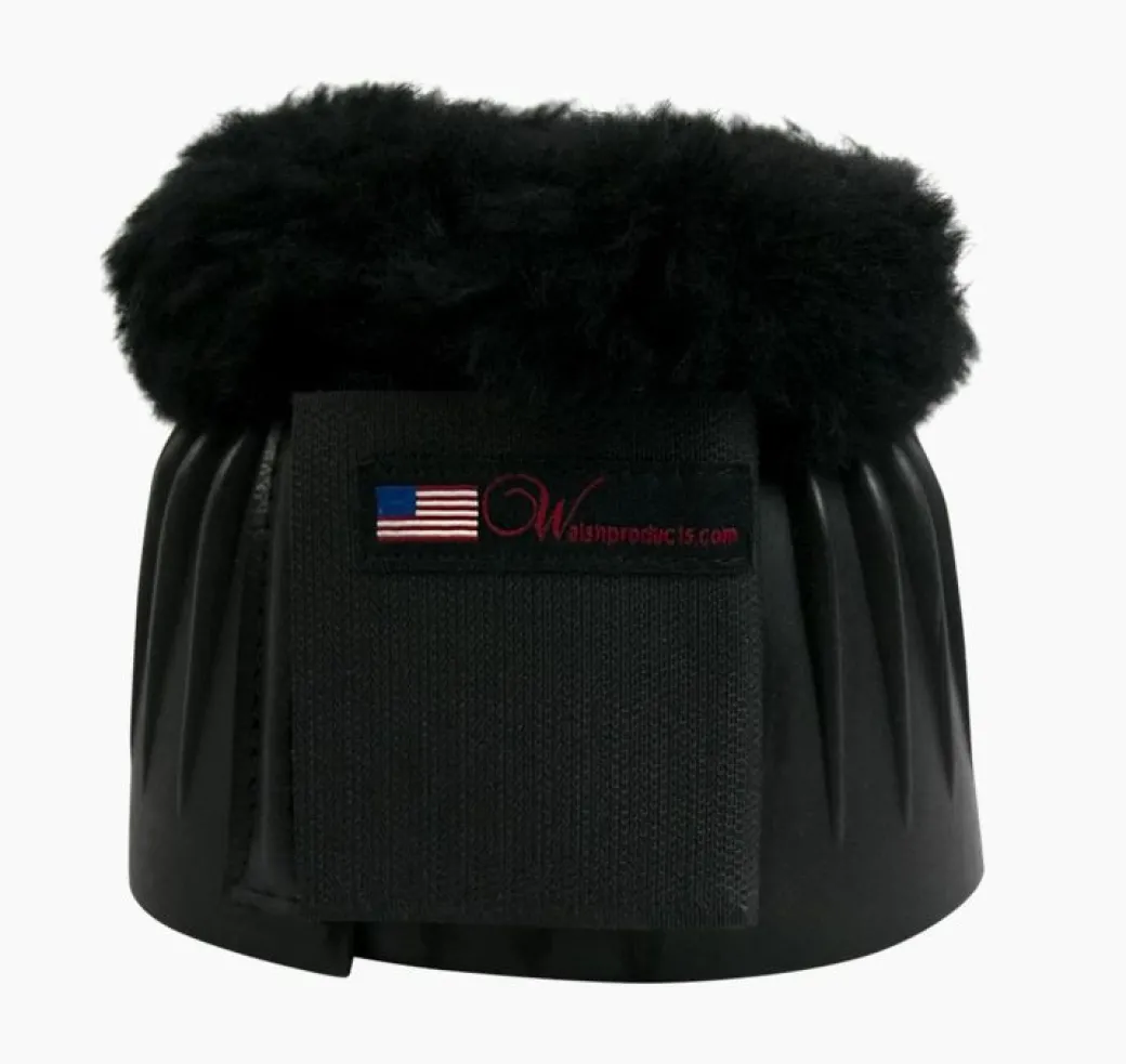 Walsh Velcro Bell Boot with Sheepskin