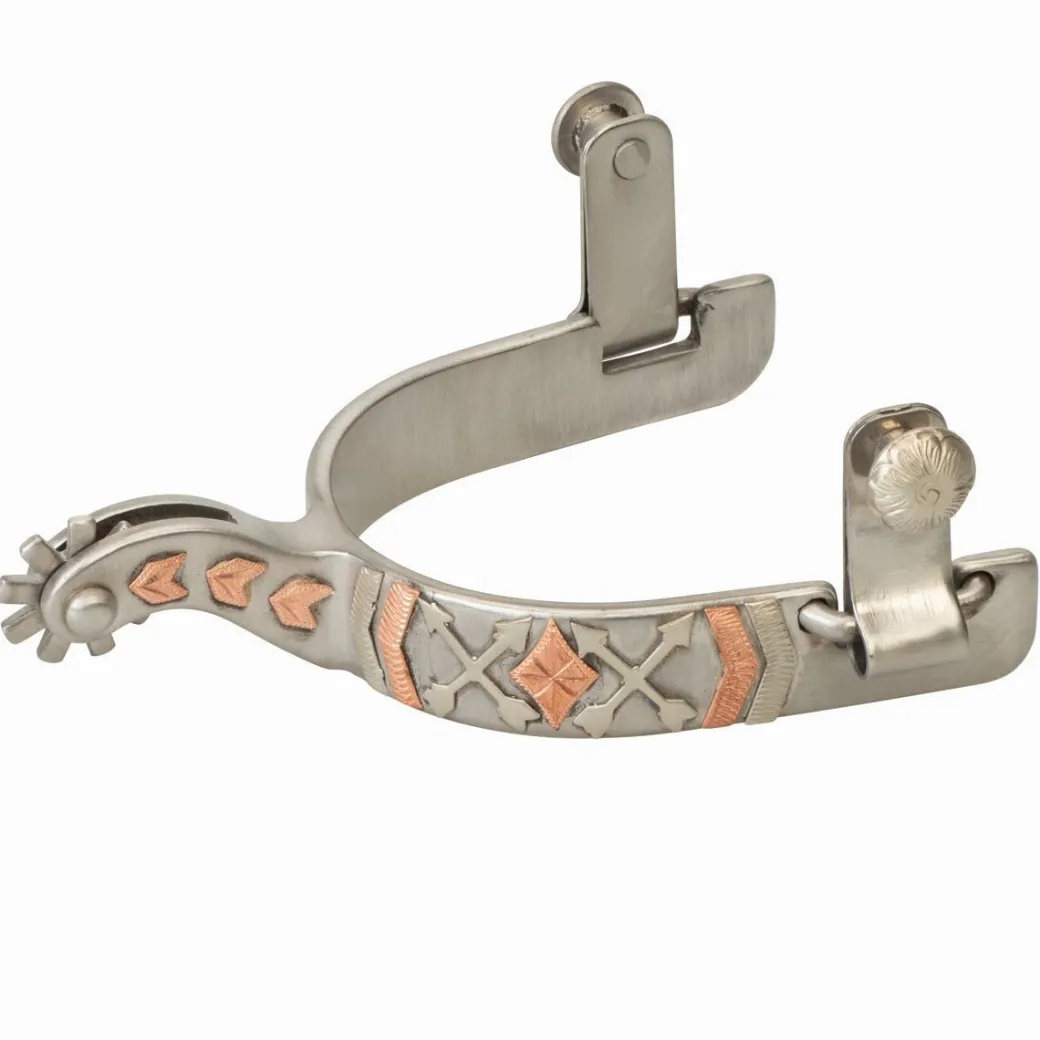 Weaver Arrow Crossing Spurs - Ladies