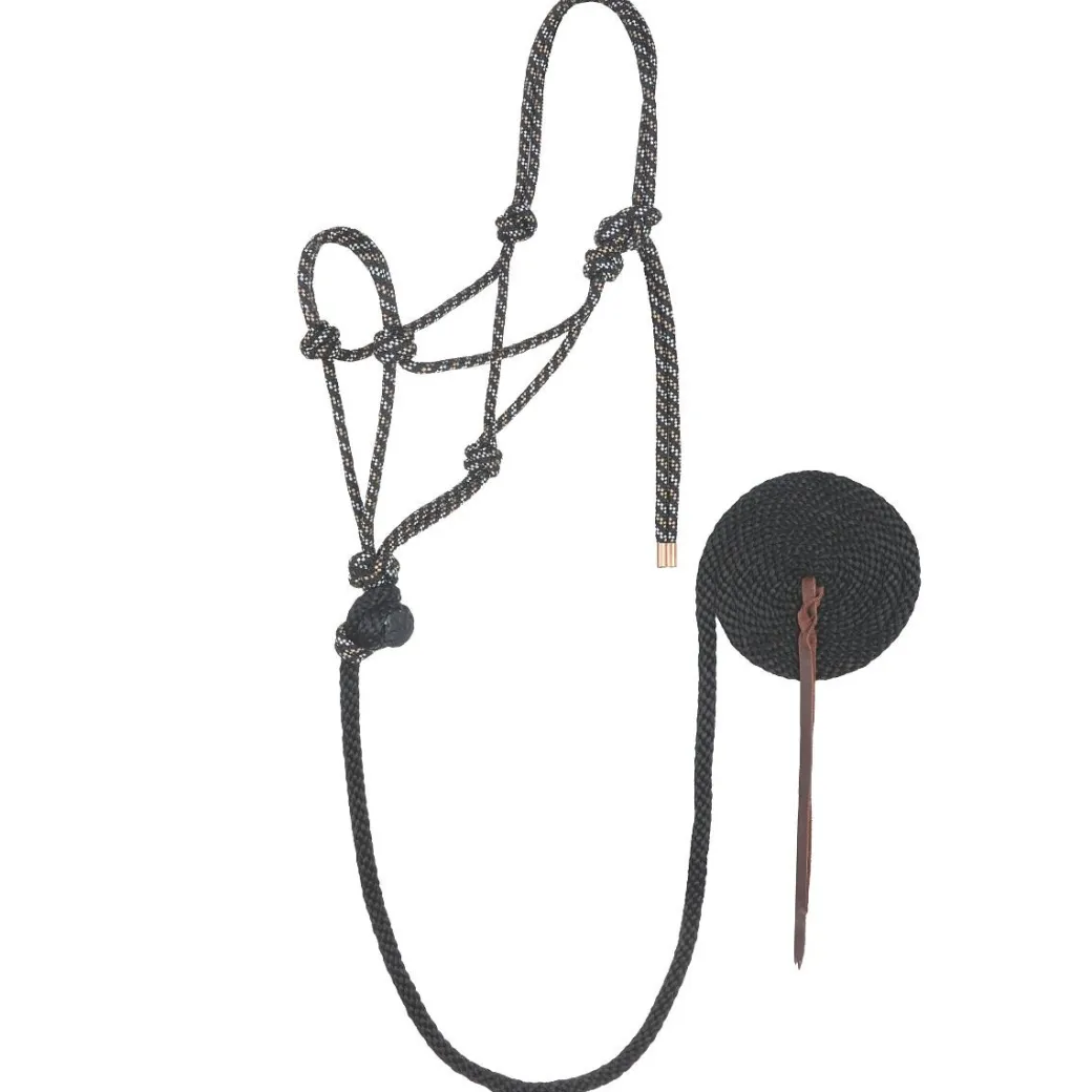 Weaver Diamond Braid Rope Halter + Lead