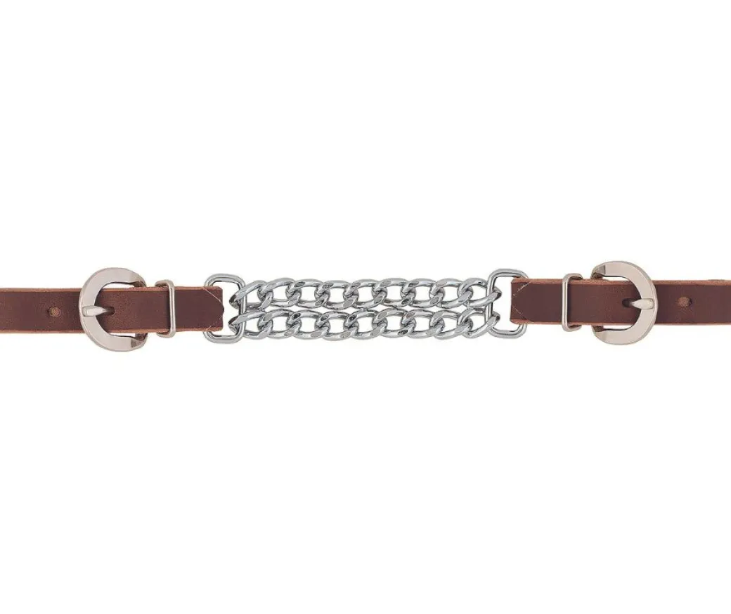 Weaver Double Flat Link Chain Curb Strap