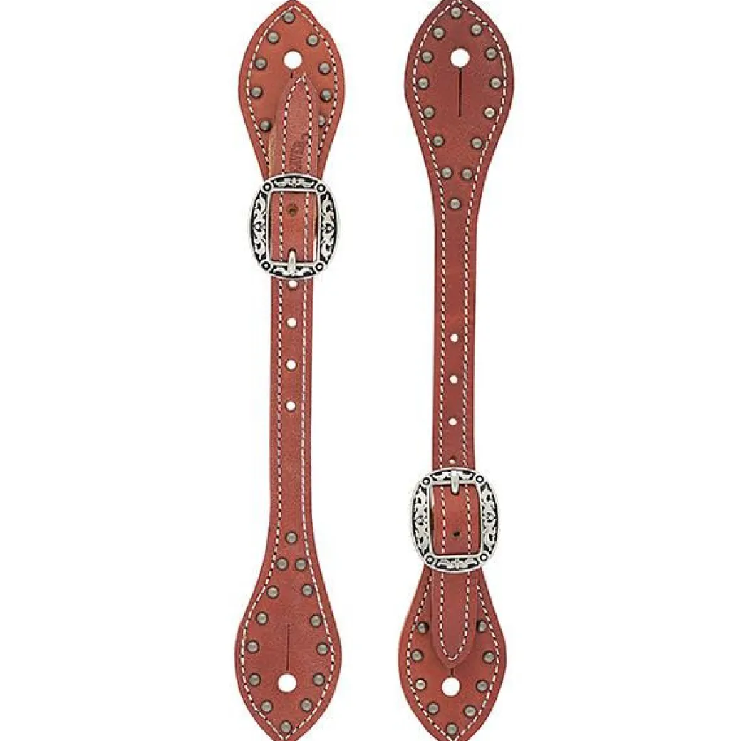 Weaver Floral Spot Flared Spur Straps | Men's
