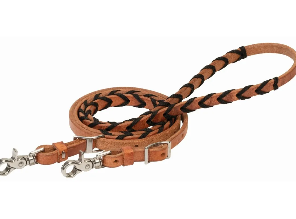 Weaver Laced Harness Barrel Rein