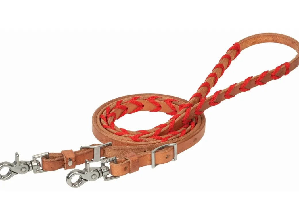 Weaver Laced Harness Barrel Rein