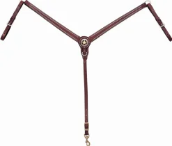 Weaver Texas Gold Star Breast Collar