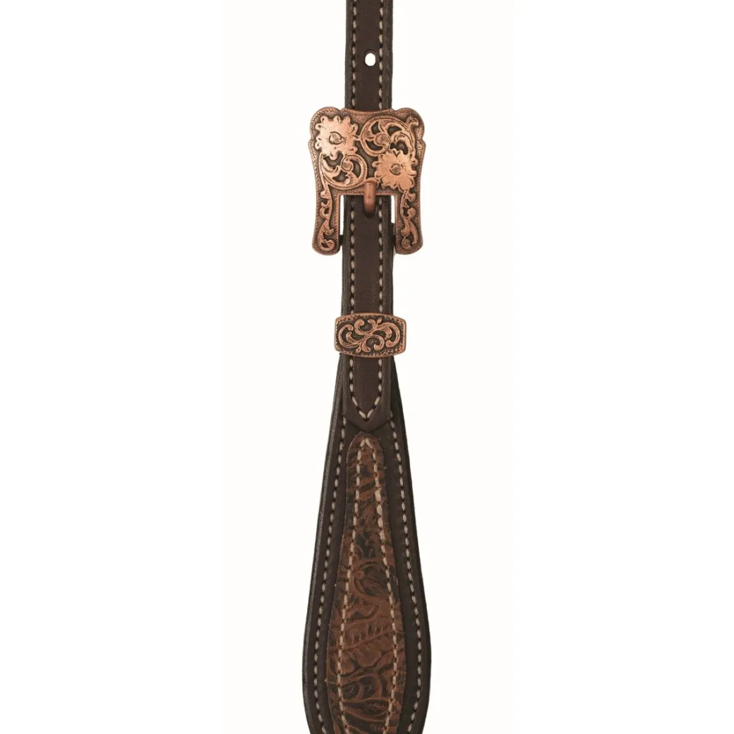 Weaver Western Floral Brow Headstall
