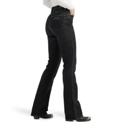 Wrangler Bailey High Rise Black Denim Jeans