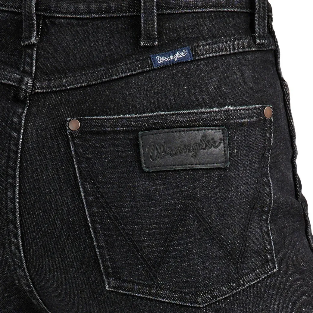 Wrangler Bailey High Rise Black Denim Jeans