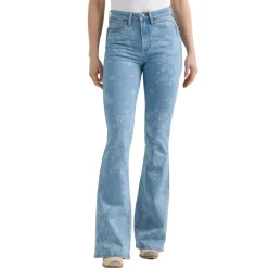 Wrangler Bailey High Rise Paisley Flare Jeans