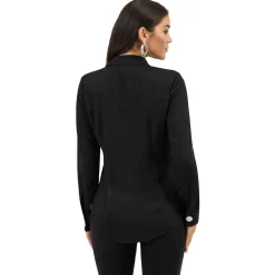 Wrangler Concho Button Black LS Shirt