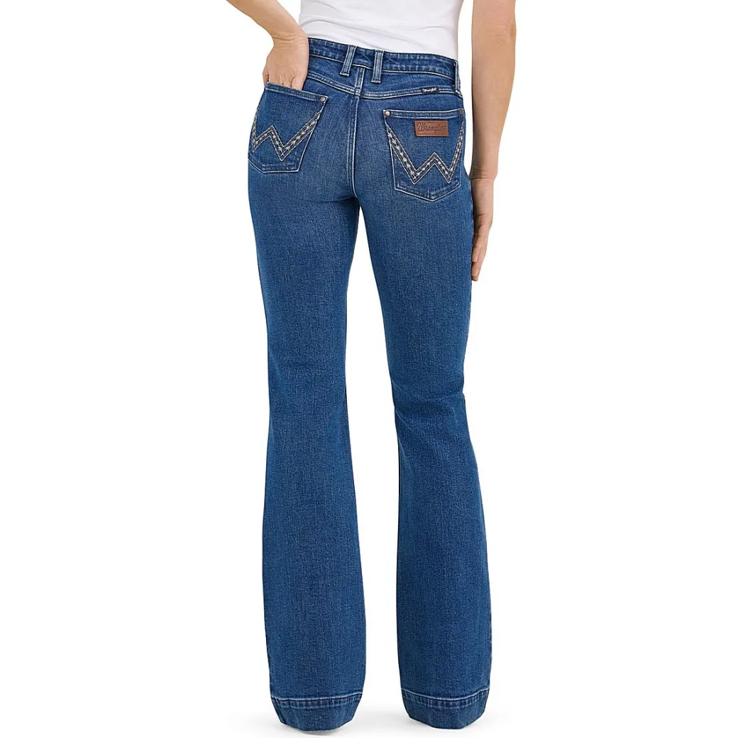 Wrangler Mae Mid Rise Adelaide Trouser Jeans