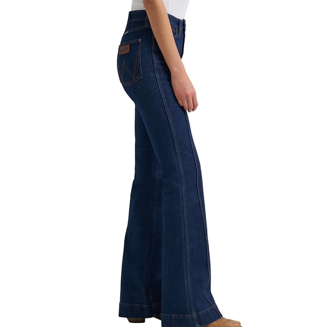 Wrangler Retro Bailey HR Pintuck Trouser Jeans