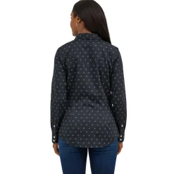 Wrangler Retro Horseshoe Print Snap Shirt