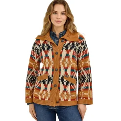 Wrangler Southwest Concho Button Cardigan