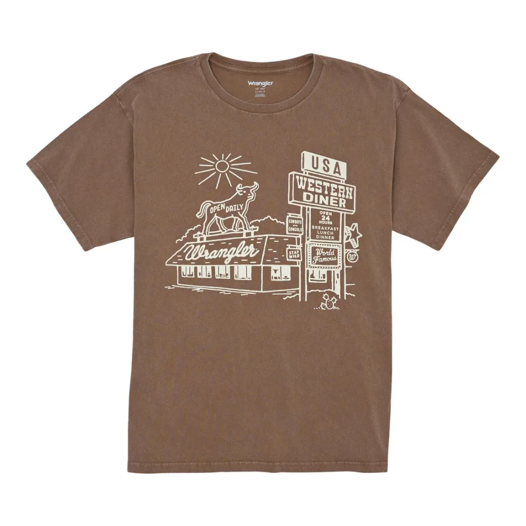 Wrangler Western Diner Oversized Tee
